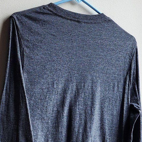 Teemax Gray/Pink Martha's Vineyard Island Whale Long-Sleeve T-Shirt Size Small - Picture 13 of 16